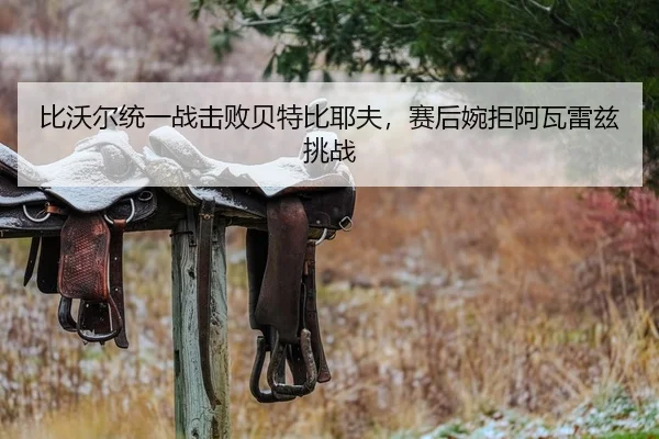 比沃尔统一战击败贝特比耶夫，赛后婉拒阿瓦雷兹挑战